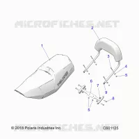 SEAT AND BACKREST