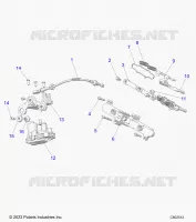 ENGINE, EXHAUST VALVE ASM. AND ACTUATOR