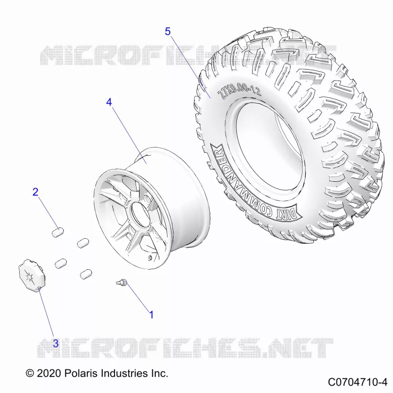WHEELS, FRONT