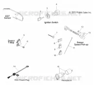 SWITCHES, SENSORS AND POWER PLUG