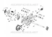 SWING ARM/REAR/GEARCASE MOUNTING