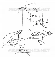EXHAUST SYSTEM XLT SP 0966676 AND EUROPEAN XLT SP E966676 (4931703170C003)