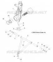 SUSPENSION, A-ARM AND STRUT MOUNTING