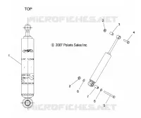 REAR TRACK SHOCK (7043281)(7043716)