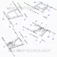REAR SUSPENSION CONTROL ARMS