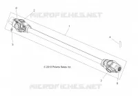 DRIVE TRAIN, PROP SHAFT, FRONT
