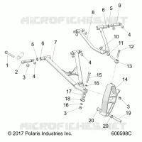 FRONT WISHBONES