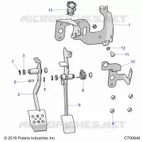 BRAKES, PEDAL