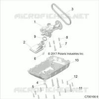 OIL PUMP AND PAN