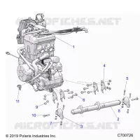 ENGINE, MOUNTING