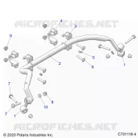 SUSPENSION, REAR STABILIZER BAR