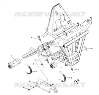 FRONT DRIVE ASSEMBLY 250 4X4 / W928127 (4922872287A014)
