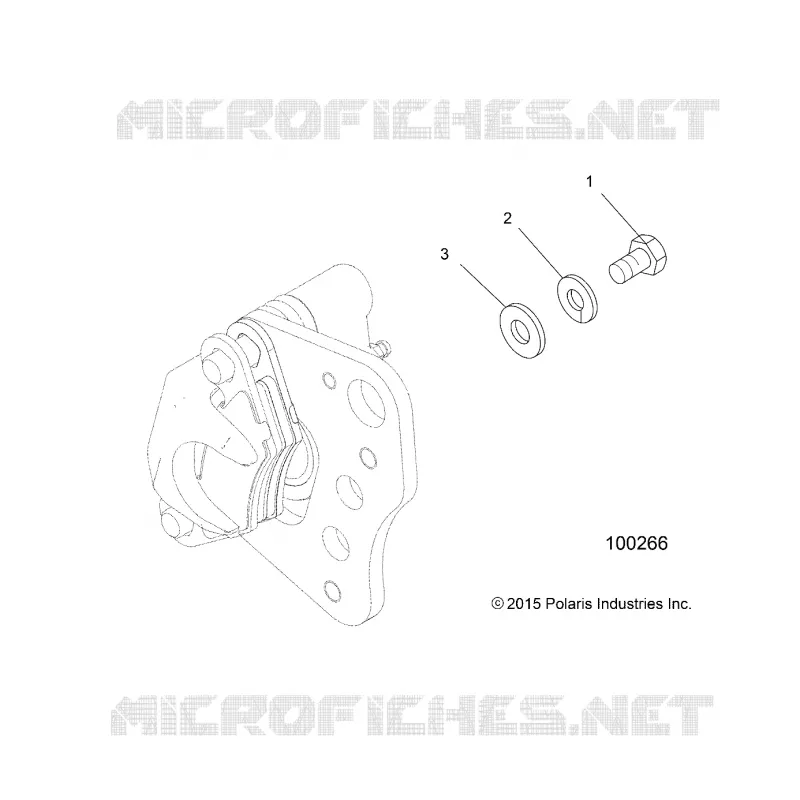 FRONT BRAKE CALIPER MOUNTING