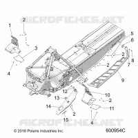 CHASSIS, CLUTCH GUARD/FOOTRESTS/RUNNING BOARDS