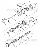 STARTING MOTOR 6X6 350L W938739 (4924062406049A)