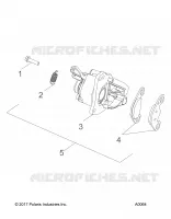 BRAKES, REAR CALIPER