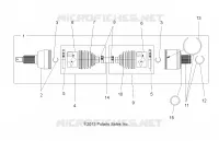 DRIVE TRAIN, DRIVE REAR SHAFT