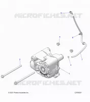 DRIVE TRAIN, FRONT GEARCASE MOUNTING