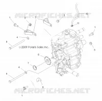 DRIVE TRAIN, MAIN GEARCASE MOUNTING