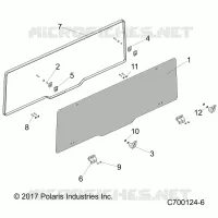 REAR BODYWORK WINDOW