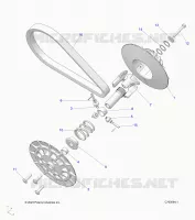 DRIVE TRAIN, CLUTCH, SECONDARY