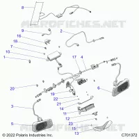ELECTRICAL, DASH COMPONENTS, RIDE COMMAND