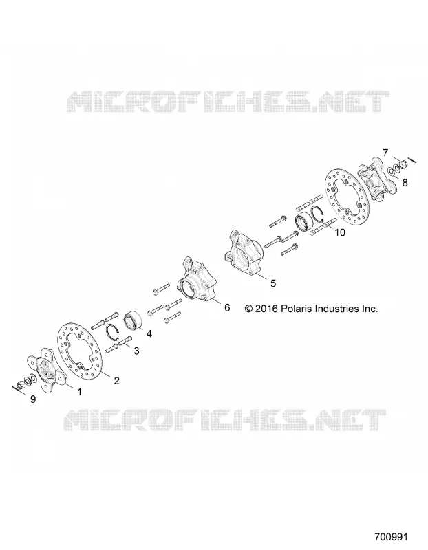 SUSPENSION, REAR CARRIER AND HUB