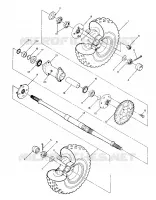 REAR WHEEL DRIVE ASSEMBLY (4913491349017A)