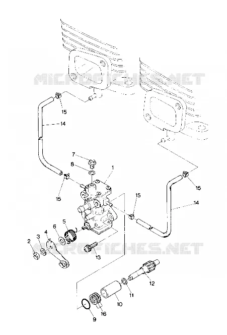 OIL PUMP SPRINT E/S (4914151415034A)