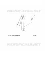 CHASSIS, FUEL TANK SUPPORT BRACKET