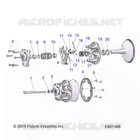 DRIVE TRAIN, CLUTCH, PRIMARY