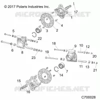 SUSPENSION, REAR CARRIER