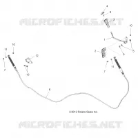 DRIVE TRAIN, SHIFT LEVER AND CABLE