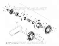 DRIVE TRAIN, CLUTCH, SECONDARY