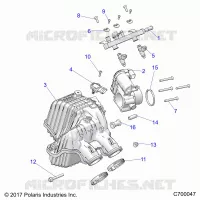 ENGINE, AIR INTAKE MANIFOLD
