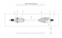 DRIVE TRAIN, DRIVE SHAFT, FRONT