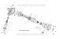DRIVE TRAIN, FRONT GEARCASE INTERNALS