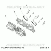 ENGINE, REED VALVE AND THROTTLE BODY ADAPTOR