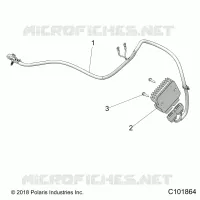 ELECTRICAL, VOLTAGE REGULATOR AND MOUNTING (FROM 11/30/2018)