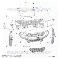 HOOD AND FRONT FACIA