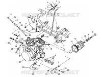 ENGINE MOUNTING SPORT 400L W948540 (4927232723A008)