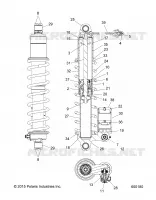 SUSPENSION, REAR SHOCK TRACK (1543574)