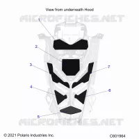 HOOD FOAM/SEAL