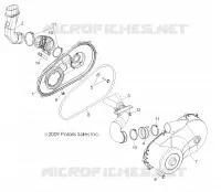 DRIVE TRAIN, CLUTCH COVER AND DUCTING