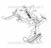 FRONT SUSPENSION AND SKI 500 SP (4920222022011A)