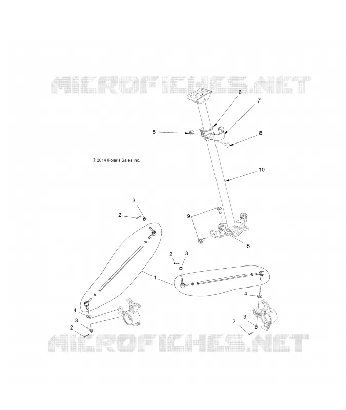 STEERING POST  ASM.