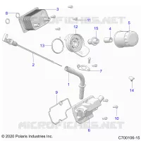 ENGINE, DIPSTICK & OIL FILTER