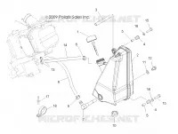 ENGINE, OIL SYSTEM AND OIL TANK