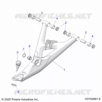 FRONT SUSPENSION CONTROL ARMS LOWER