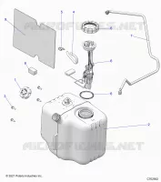 FUEL SYSTEM, FUEL TANK ASM.